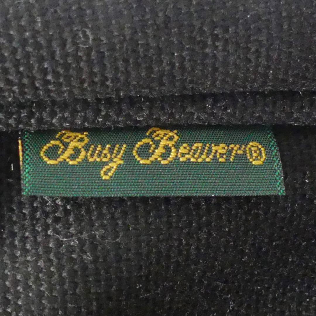 即決★日本製 BUSY BEAVER★レザーコンビボストンバッグ ビジィビーバー 紺 キャンパス生地 本革 トラベルバッグ 本皮 旅行 タグ付きの画像10