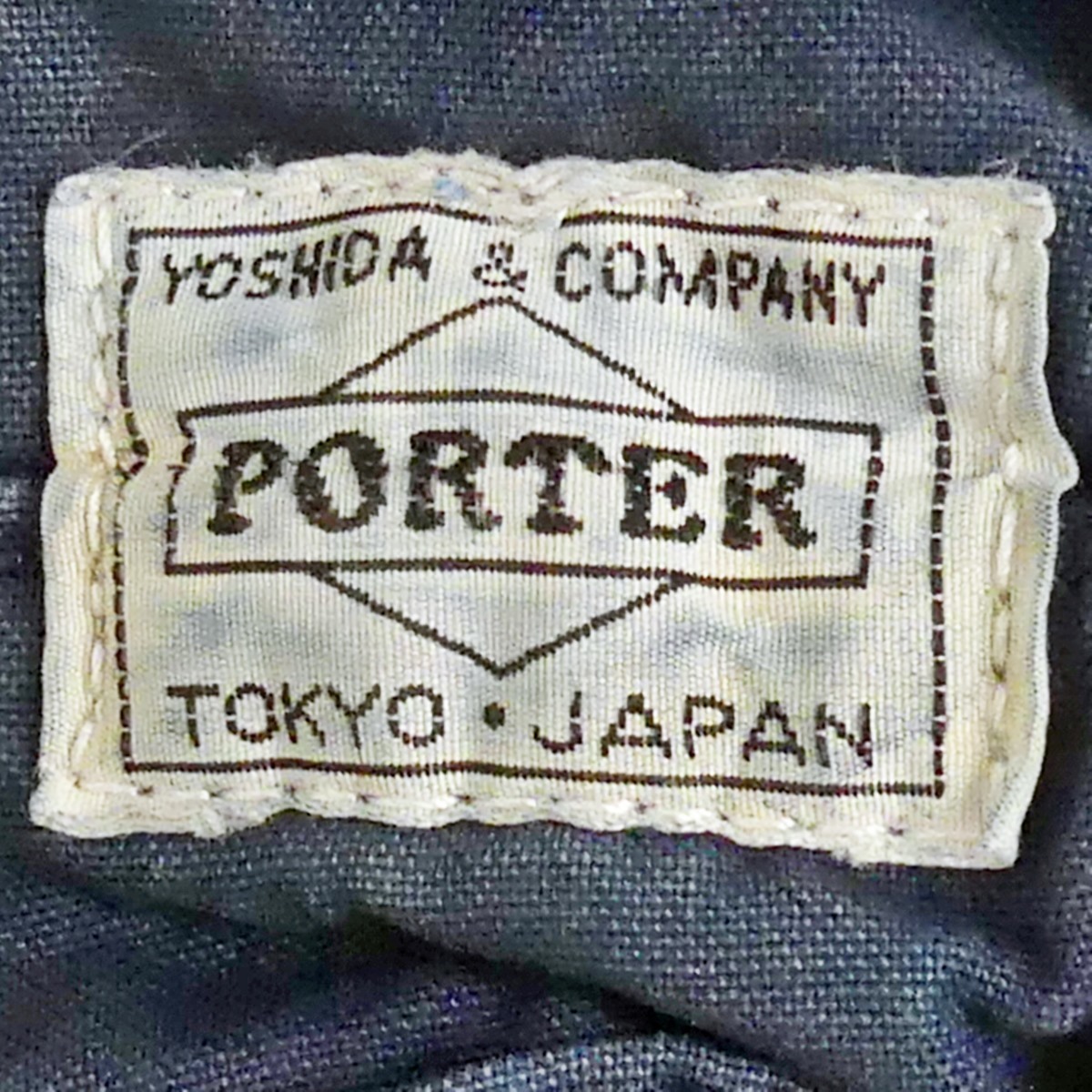 即決★PORTER★リュック 吉田カバン ポーター メンズ 紺 インディゴ 本革 レディース 本皮 バックパック 旅行 バッグ リュックサック_画像9