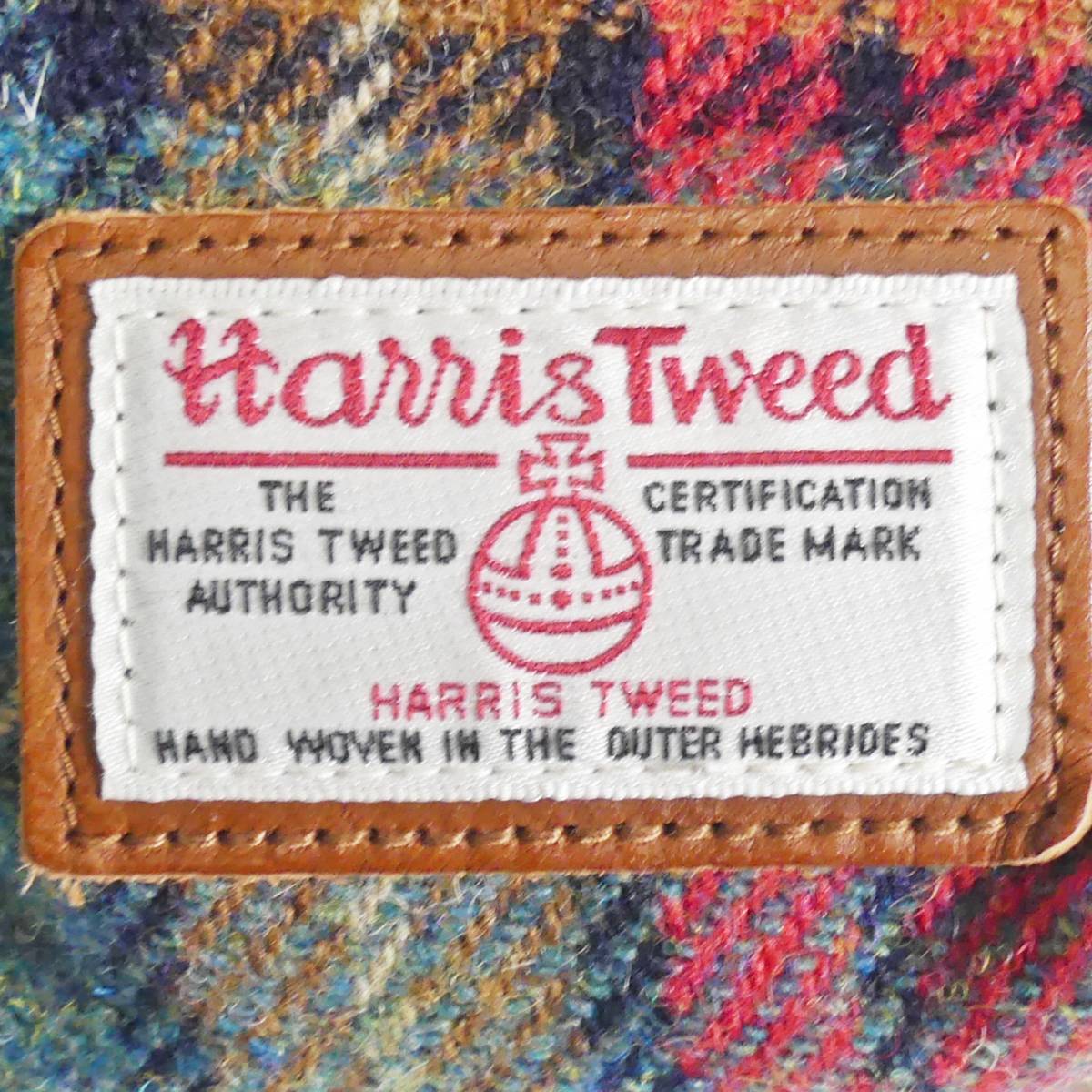 即決★HOARD HEMING'S Harris Tweed 別注★ショルダーバッグ ヘミングス ハリスツイード コラボ メンズ 赤 チェック かばん 鞄 トラベル