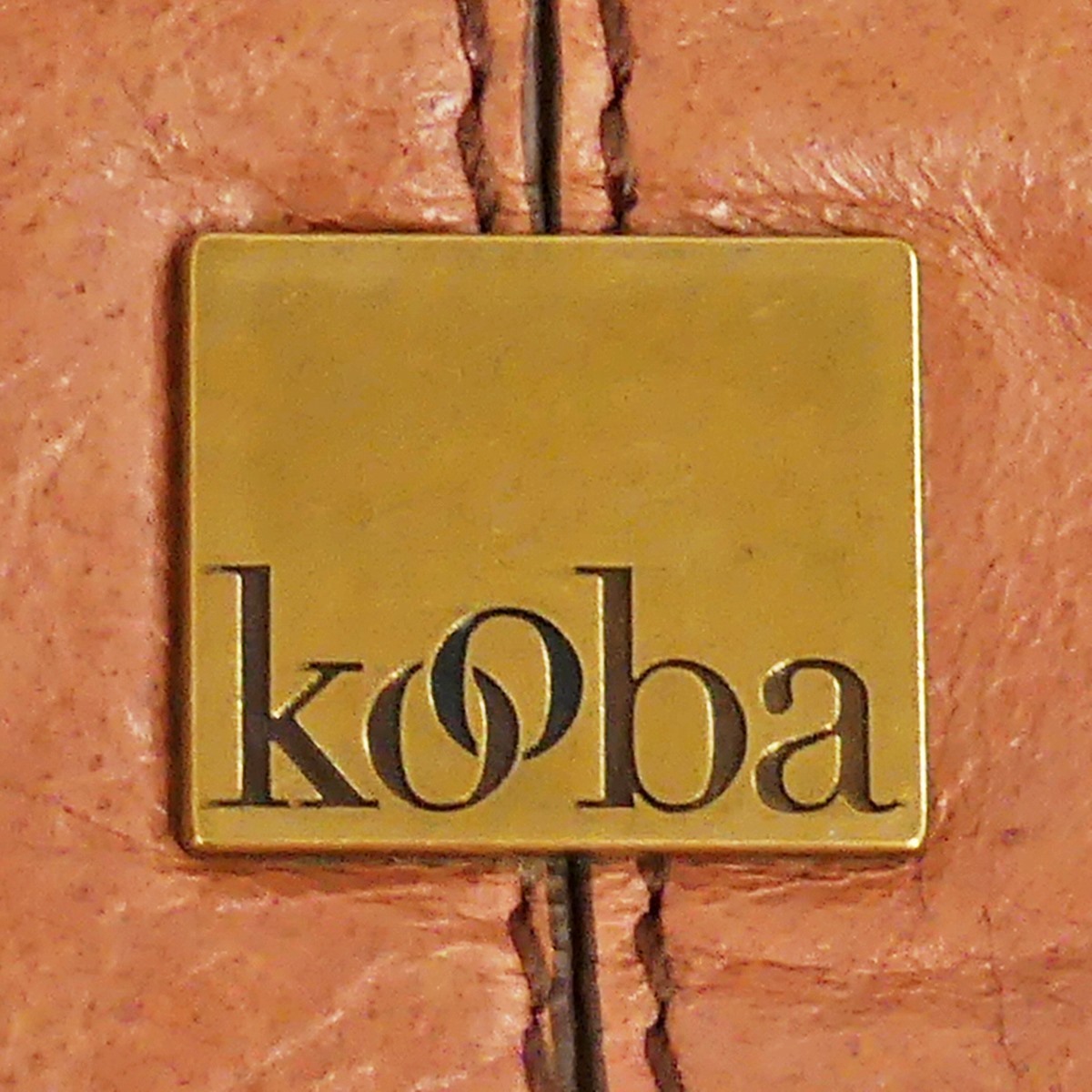 即決 kooba 新品 オールレザーショルダーバッグ 定価6万円程 クーバ