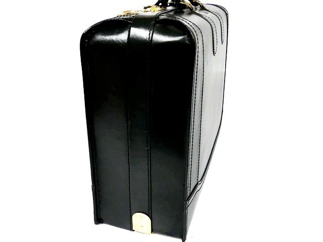 即決★N.B.★アタッシュケース メンズ 黒 ブラック 本革 ビジネスバッグ 本皮 トランク 旅行 かばん 鍵付き ハード 出張 カバン 鞄
