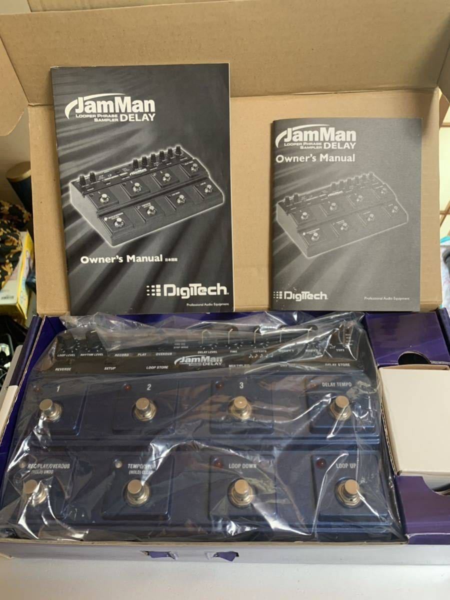 名機 DigiTech JamMan Delay 中古美品_画像2