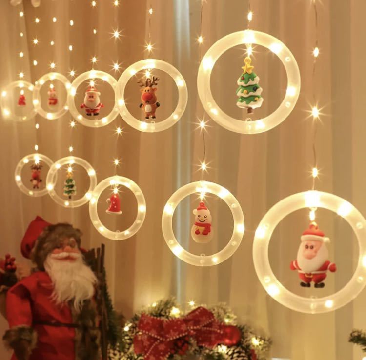 クリスマスツリー 電飾 クリスマスイルミネーション　クリスマス飾りライト A/1_画像1