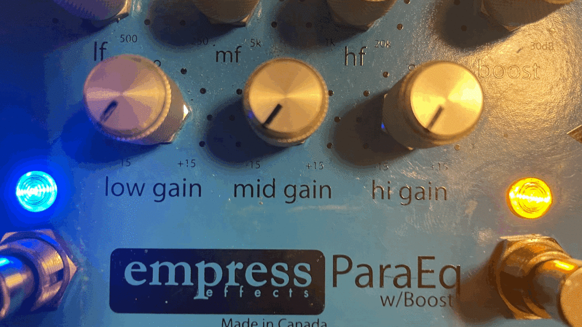 empress effects Para EQ with boost エンプレス パラ イコライザー