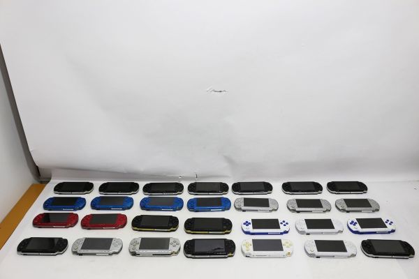 B368H 035 【バッテリーパック全て欠品】 SONY PSP PSP-1000/2000/3000 本体のみ まとめて 計28台セット 現状品 ジャンク_画像1