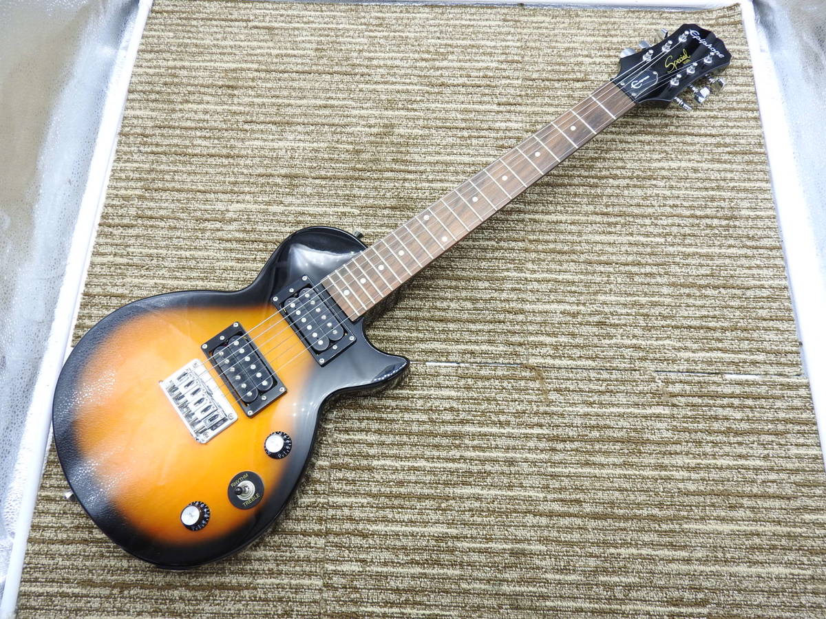 美品】Epiphone エピフォン◇ミニエレキギター Les Paul Express