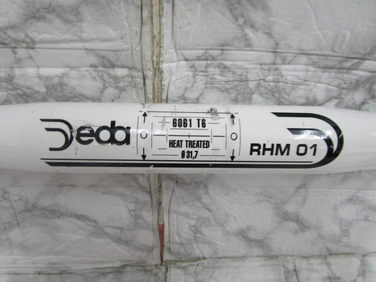 W.23J24 CI ☆ Deda　RHM01　ドロップハンドル　ホワイト　USED ☆_画像4