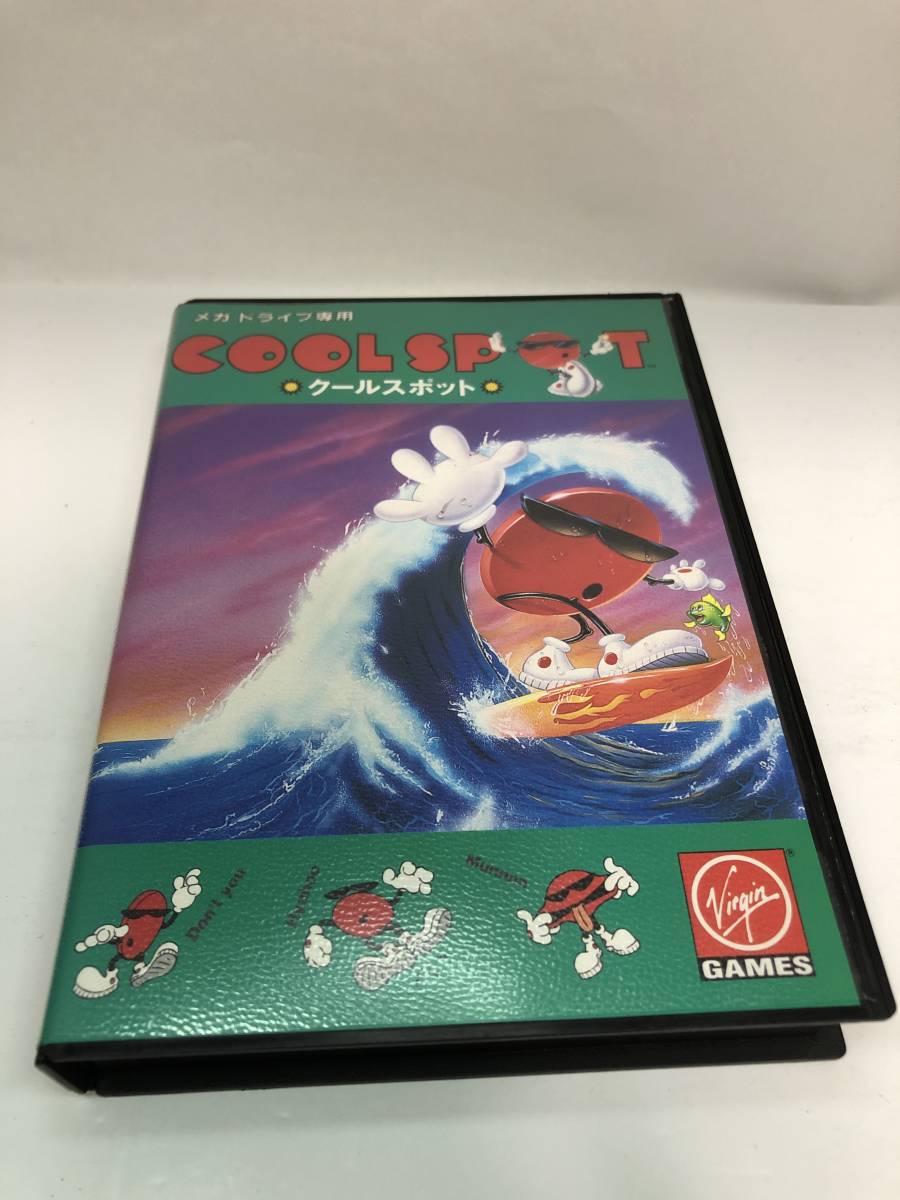 セガ　メガドライブソフト/SEGA Mega Drive クールスポット　美品_画像1