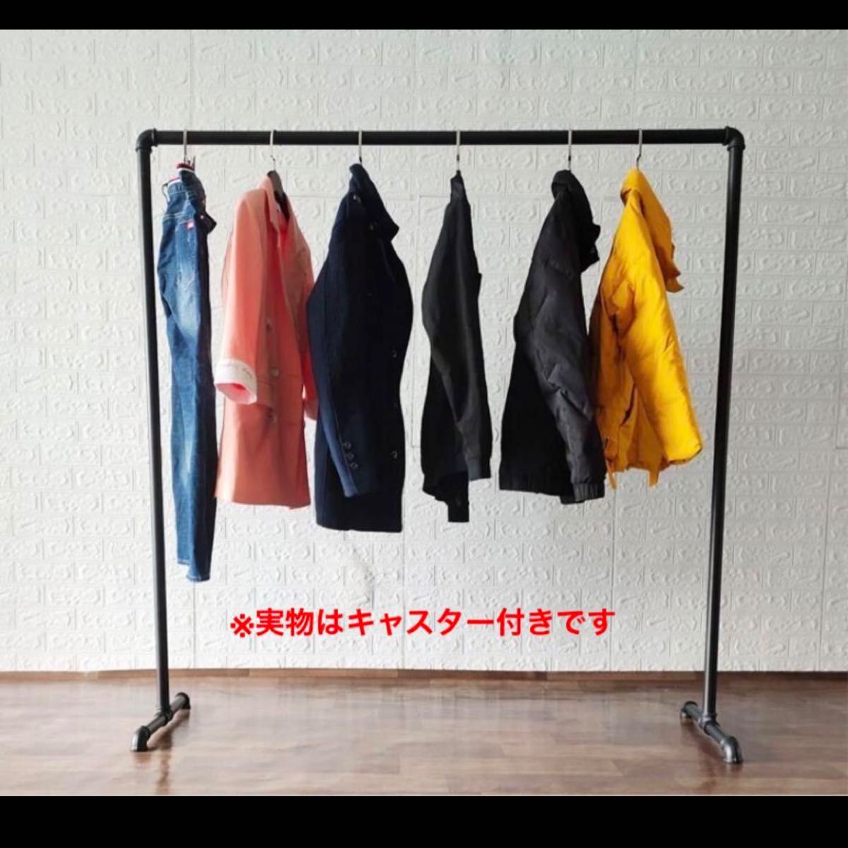 ハンガーラック アイアン パイプガス管 DIY 水管収納店舗什噐黒鉄 コート 店舗用 業務用 収納 おしゃれ アンティーク