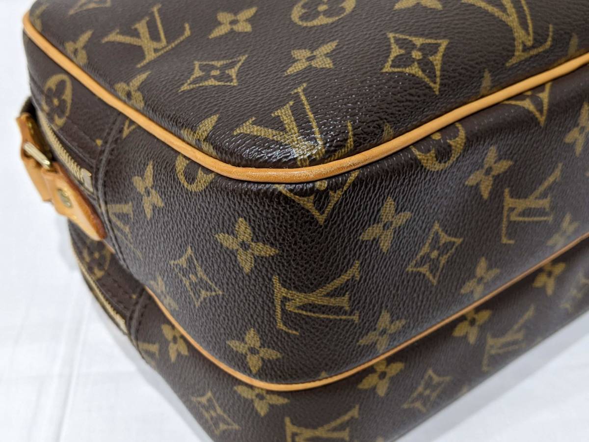 【1円～】美品 Louis Vuitton ルイヴィトン LV モノグラム リポーター M45254 ショルダーバッグ クロスボディ 斜め掛け ブランドバッグ_画像7