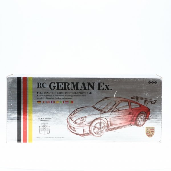 【訳あり】RC 1/16 RC GERMAN Ex 27MHz レッド ラジコン 65401616_画像1