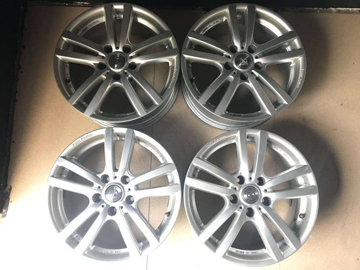 ENKEI製 CRIMSON Team Sparco 17インチ 4本セット 7.5J×17 +38 PCD120