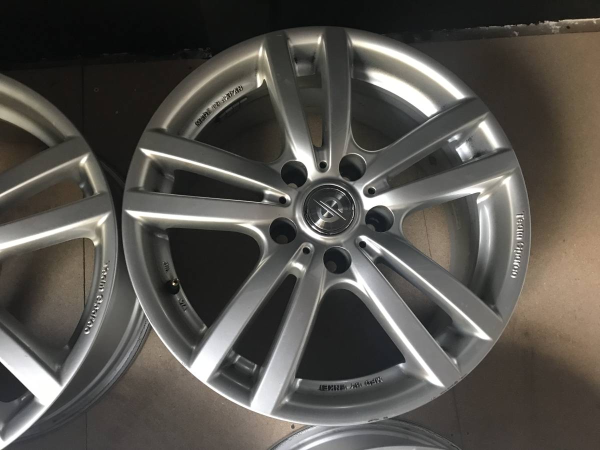 ENKEI製 CRIMSON Team Sparco 17インチ 4本セット 7.5J×17 +38 PCD120