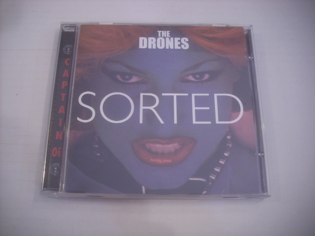 ● 輸入UK盤 CD THE DRONES / SORTED ザ・ドローンズ ソーテッド 1999年 CAPTAIN OI! AHOY CD 111_画像1