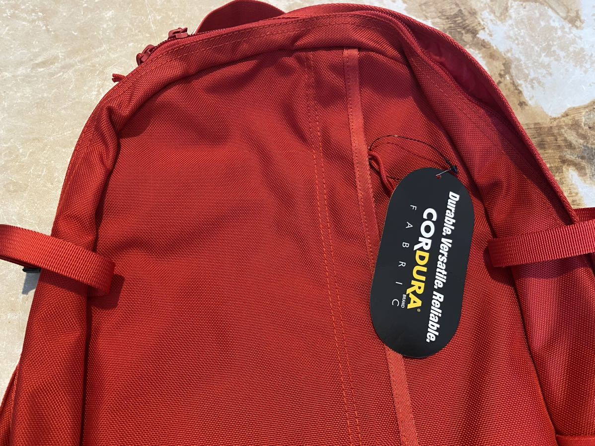 新品未使用 Supreme シュプリーム CORDURA Backpack バックパック ボックスロゴ 赤 REDリュック_画像2