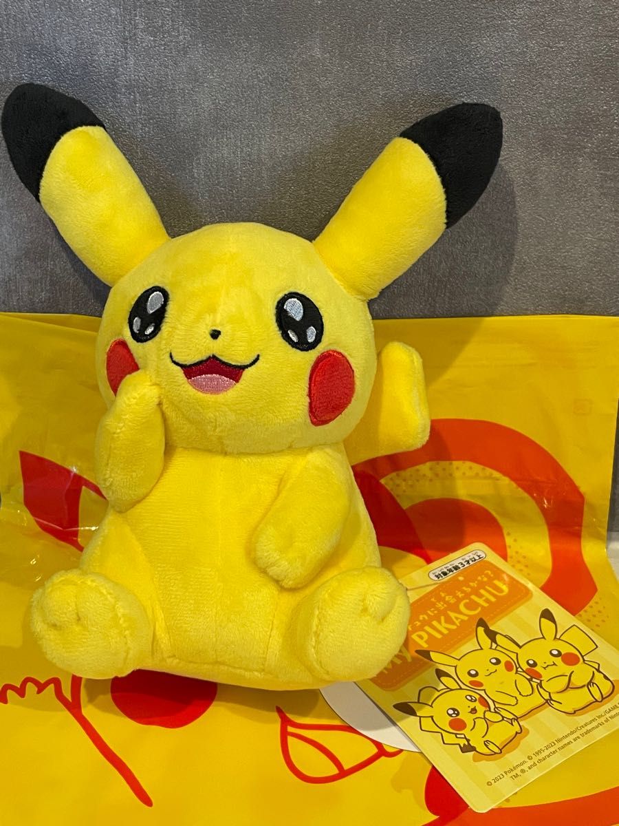 【即日発送・値下げ交渉可】マイピカチュウ MY PIKACHU ぬいぐるみ ポケモンセンター