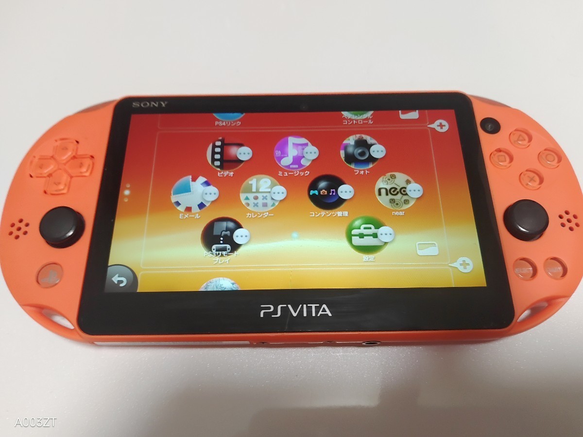 直送商品 【送料無料】SONY ソニー PS オレンジ PCH-2000 Vita PS Vita
