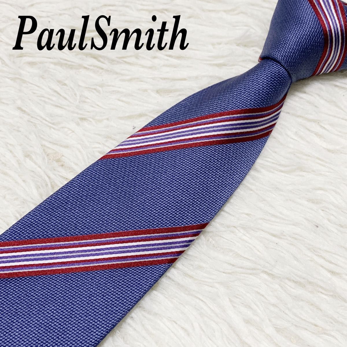 極美品 Paul Smith ポールスミス ネクタイ ビジネス-