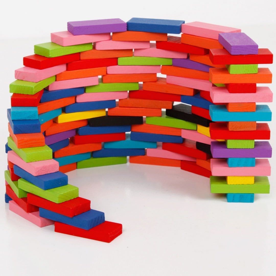 ドミノ 【 240個 】 おもちゃ ドミノ倒し 知育ブロック 知育玩具 積み木_画像5