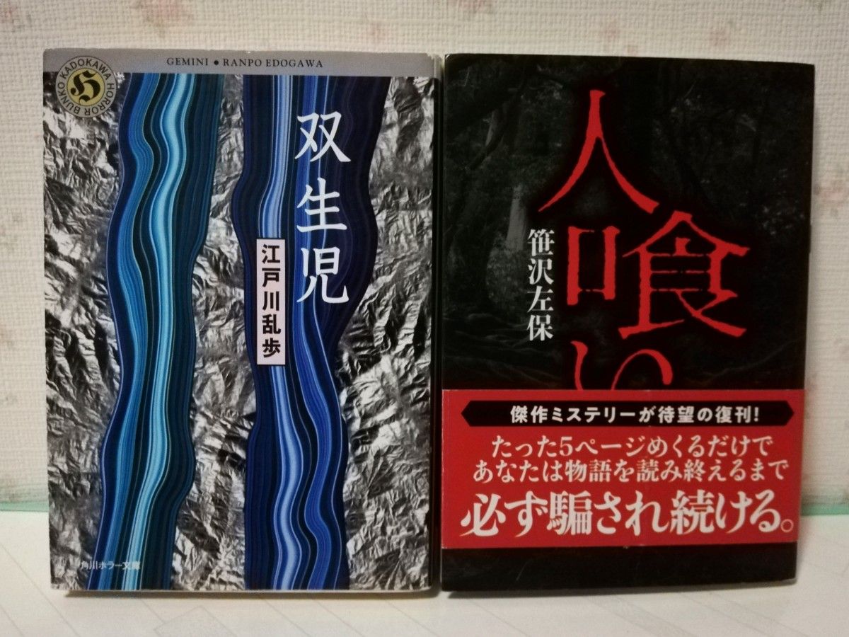 江戸川乱歩 他 小説2冊セット