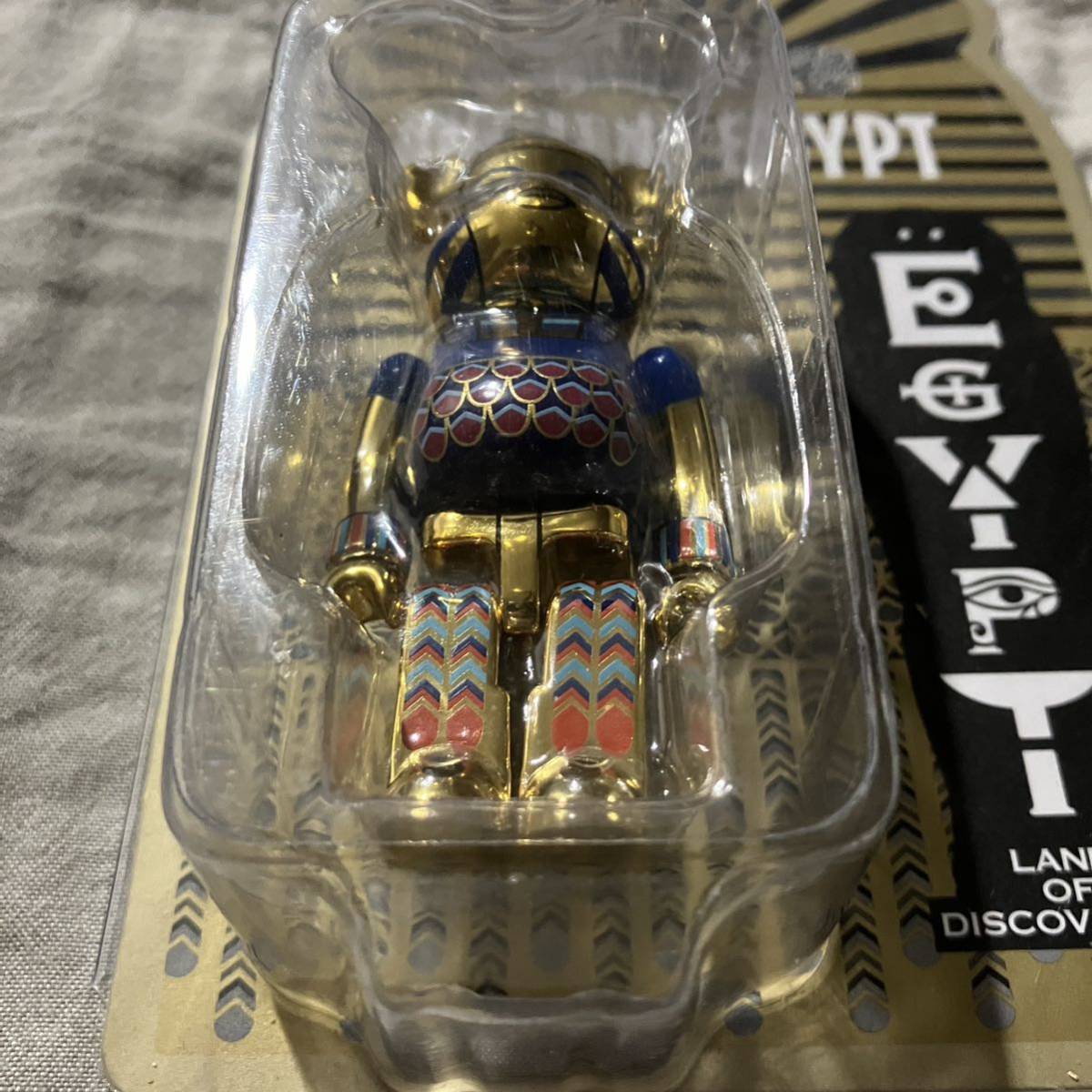 古代エジプト展開催記念 BE@RBRICK ベアブリック　100% 【未開封】_画像3