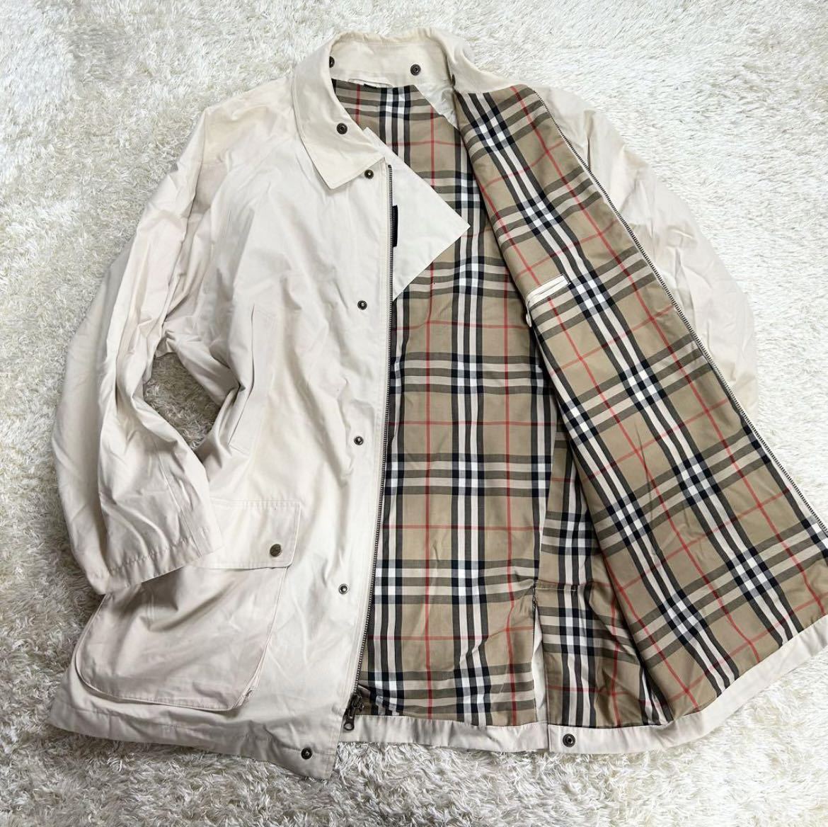 Burberry バーバリー チェック コットン コート ジャケット Yahoo