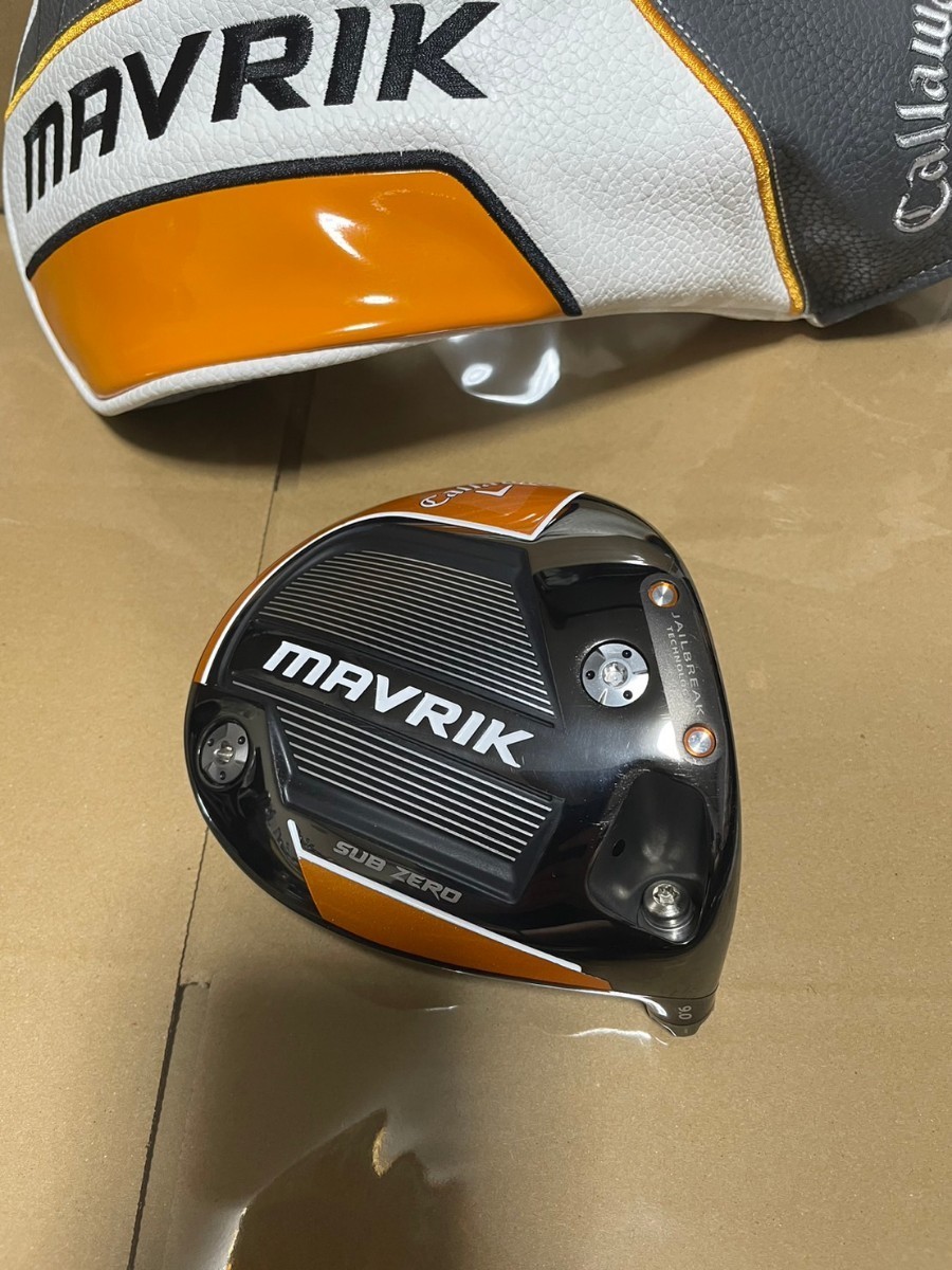 Callaway MAVRIK SUBZERO 9.0° ヘッドのみ 純正ヘッドカバー有り マーベリック サブゼロ_画像2