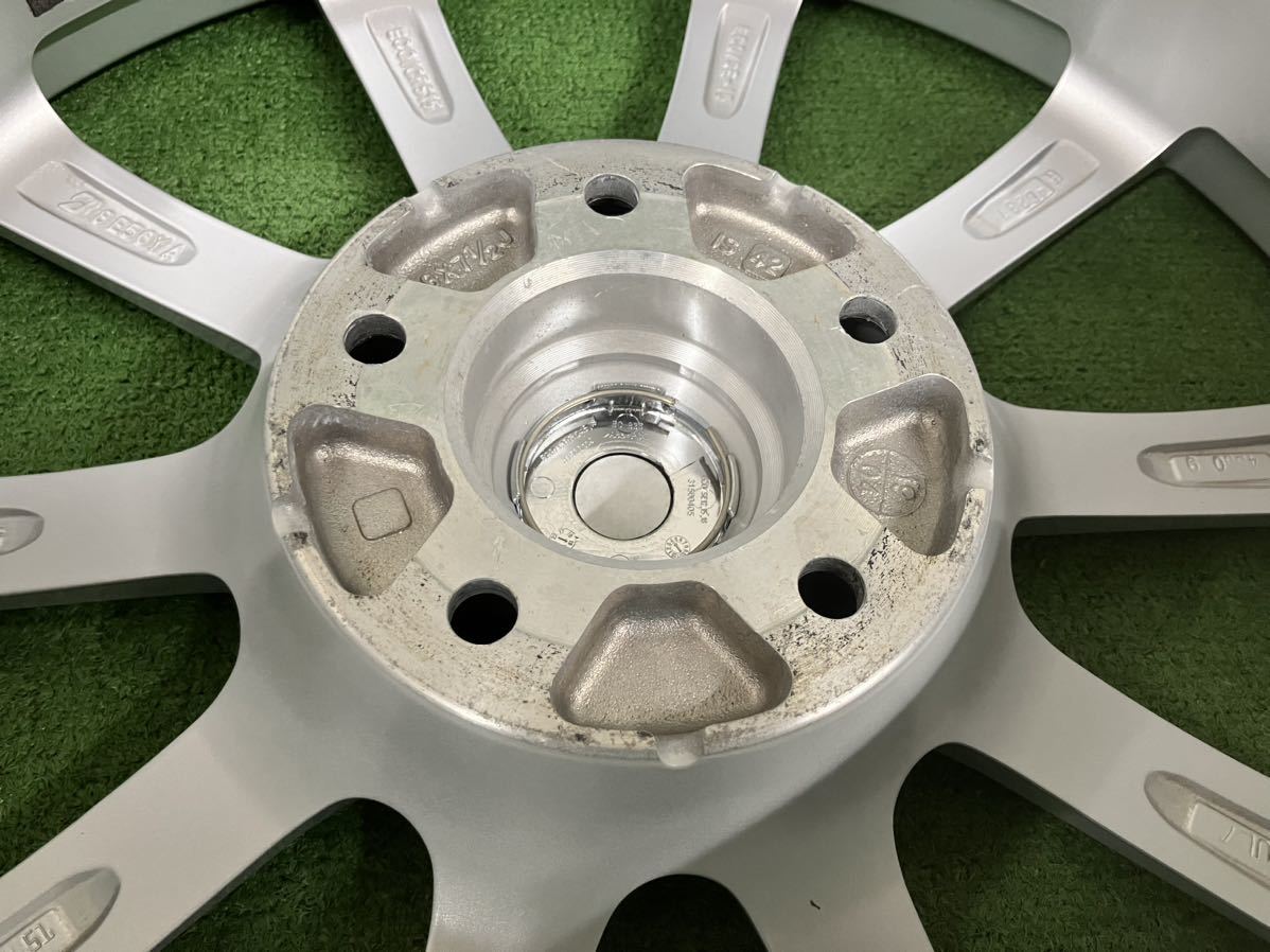 ★BRIDGESTONE ECO FORME エコフォルム 18インチ 5穴/5H★18×7.5J+42 PCD114.3 ハブ径:約73mm 4本Set 中古アルミホイール★送料無料_画像8