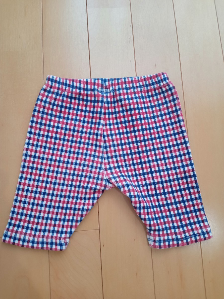 [ beautiful goods ]petit main size 70 shorts short pants check pti my n*