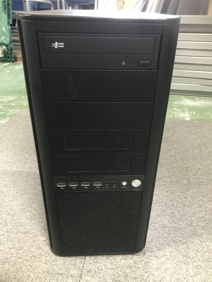 【簡易動作確認済　中古品】★☆Monarch 128 (SR01/X99) Core i7 5820K 3.30GHz 64GB 452GB(HDD)×1+2.72TB(HDD)×1☆★取説付き 現状渡し_画像2