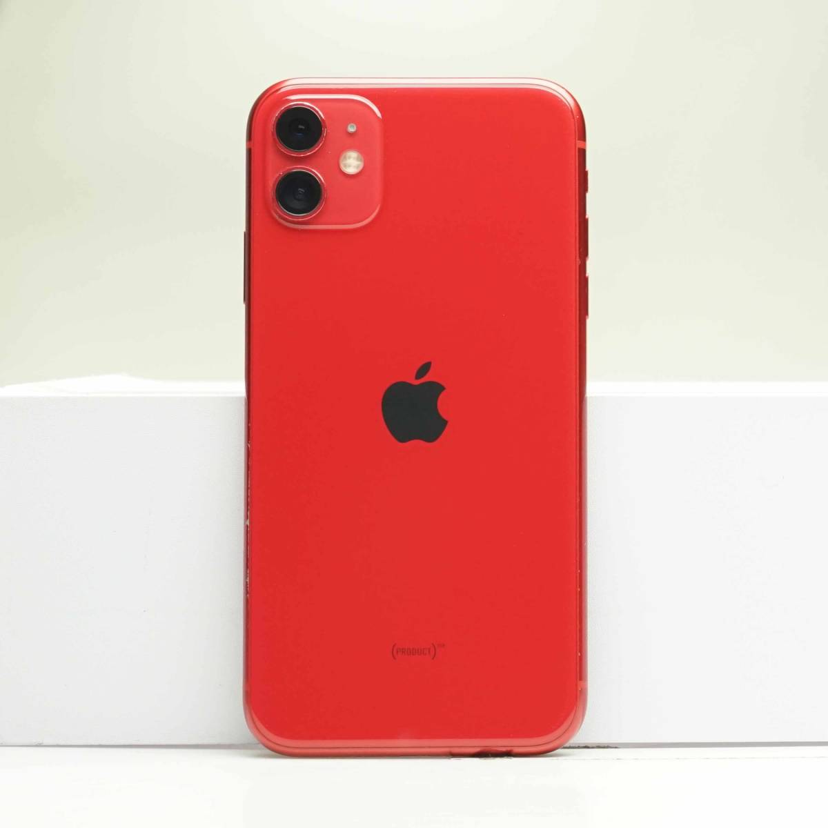iPhone 11 256GB (PRODUCT)RED MWM92J/A SIMフリー 訳あり品 本体 白ロム-