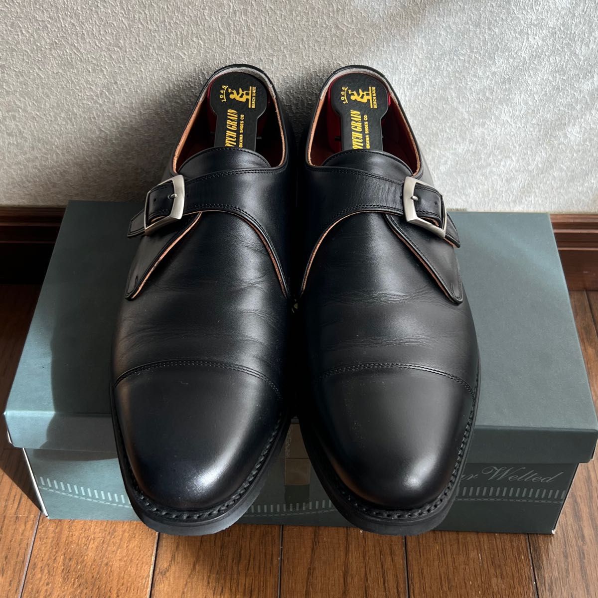 美品】SCOTCH GRAIN【スコッチグレイン】2927 シングルモンク 美品】SCOTCH GRAIN【スコッチグレイン】2927 シングルモンク