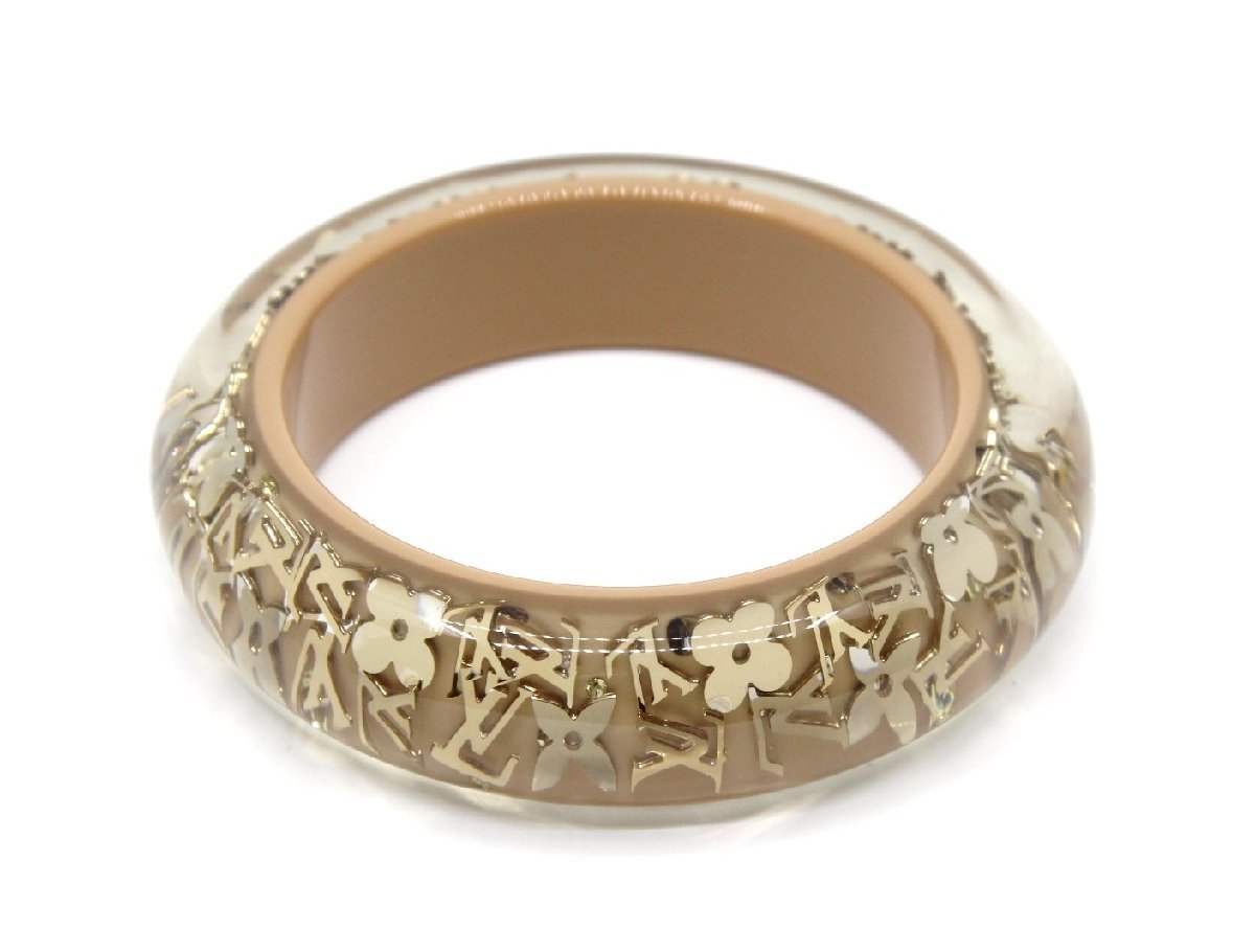  Louis Vuitton brass re ankle - John GM beige bracele bangle 