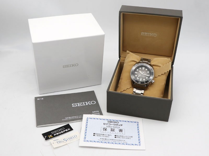 【 セイコー SEIKO 】 腕時計 SBDC177 6R35-02C0 プロスペックス ダイバースキューバ SS 自動巻 グレー デイト メンズ 箱 保 新着 09579-0_画像10