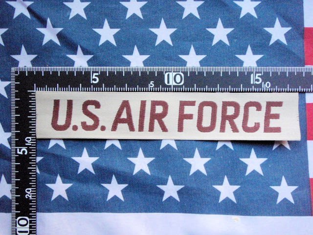 T20* America Air Force US AIR FORCE tag / American Air Force coyote color USAF/ American Casual US old clothes military badge . day the US armed forces pay lowering America miscellaneous goods 