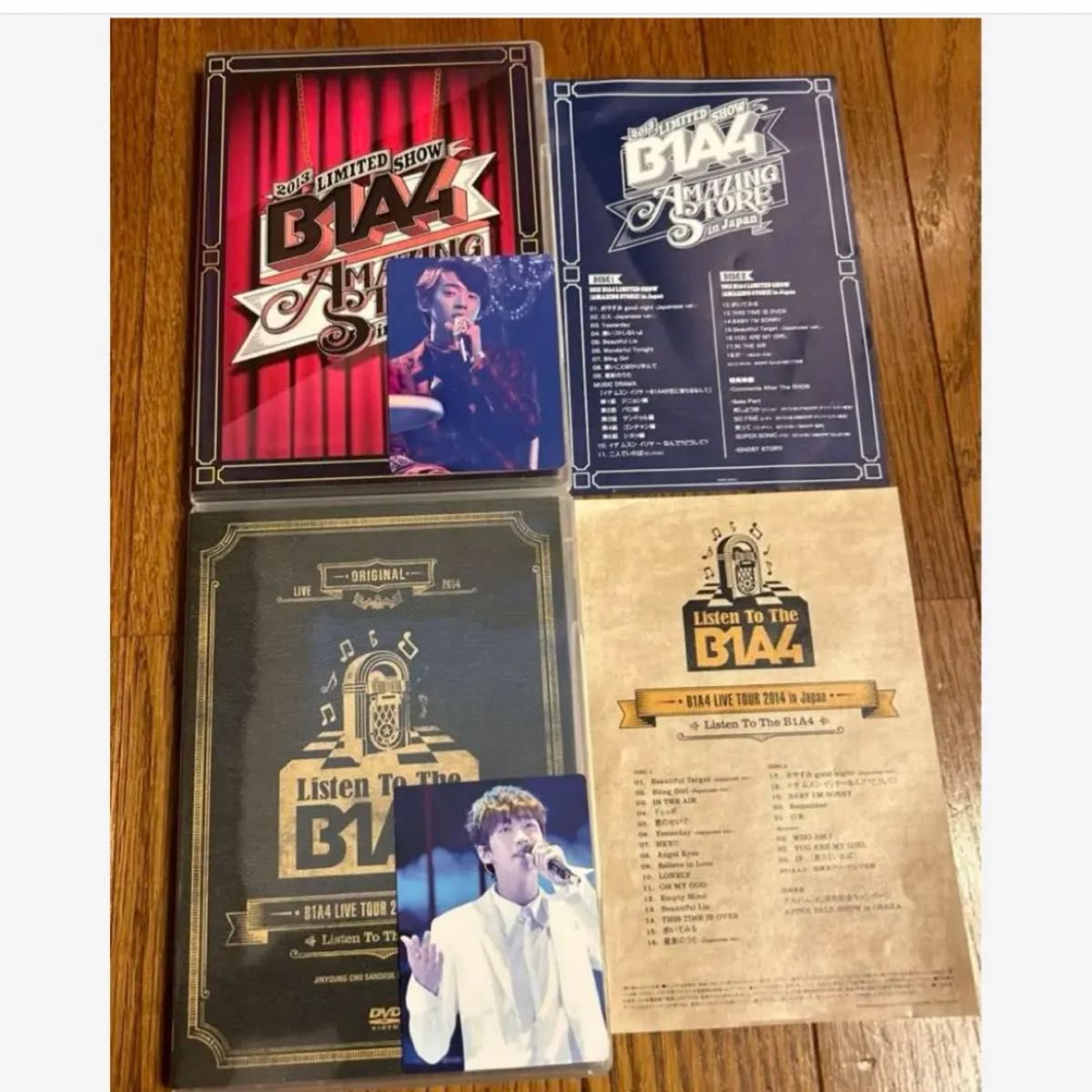 B1A4 LIVE DVD 2枚＆CD2枚 計4枚セット