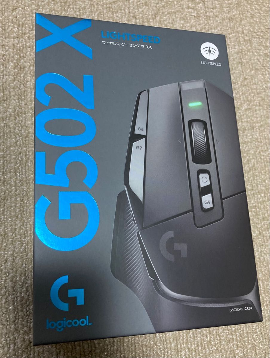 ロジクール G502 X LIGHTSPEEDワイヤレス ゲーミングマウス G502XWL