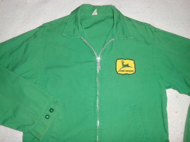 ★`70sアメリカ製 Louisville SPORTS WEAR JOHN DEERE ヴィンテージドリズラージャケット S `70sルイビルスポーツウェア 即決時送料無料_画像4