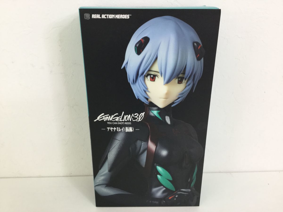 ●営AD208-100　REAL ACTION HEROES EVANGELION 3.0 アヤナミレイ（仮称） 新劇場版：Q 綾波レイ フィギュア_画像1