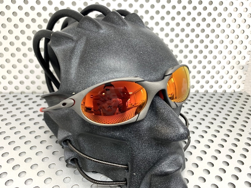 LINEGEAR　オークリー　ロメオ１用　偏光レンズ　カーディナルレッド　Oakley　X-Metal　Romeo1_画像6