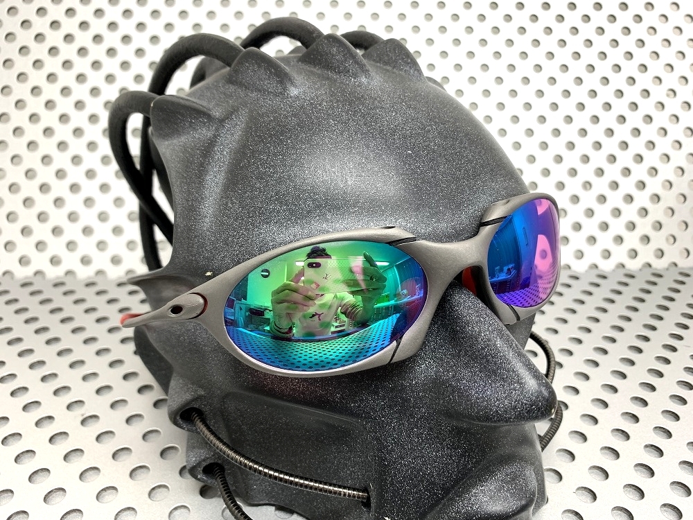 LINEGEAR　オークリー　ロメオ１用交換レンズ　HDレンズ　グリーンジェイド　Oakley　X-Metal　Romeo1_画像4