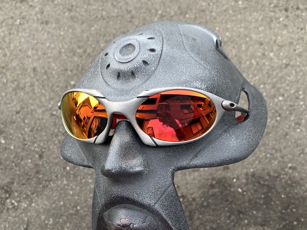 LINEGEAR　オークリー　ロメオ１用　偏光レンズ　カーディナルレッド　Oakley　X-Metal　Romeo1_画像3