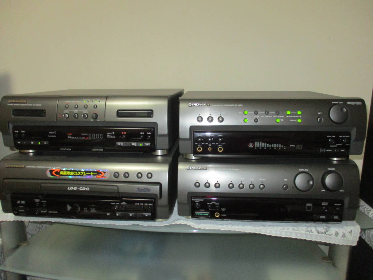 used beautiful goods Pioneer SX-J990 SP-J990 CLD-J990G CT used beautiful goods Pioneer SX-J990 SP-J990 CLD-J990G CT