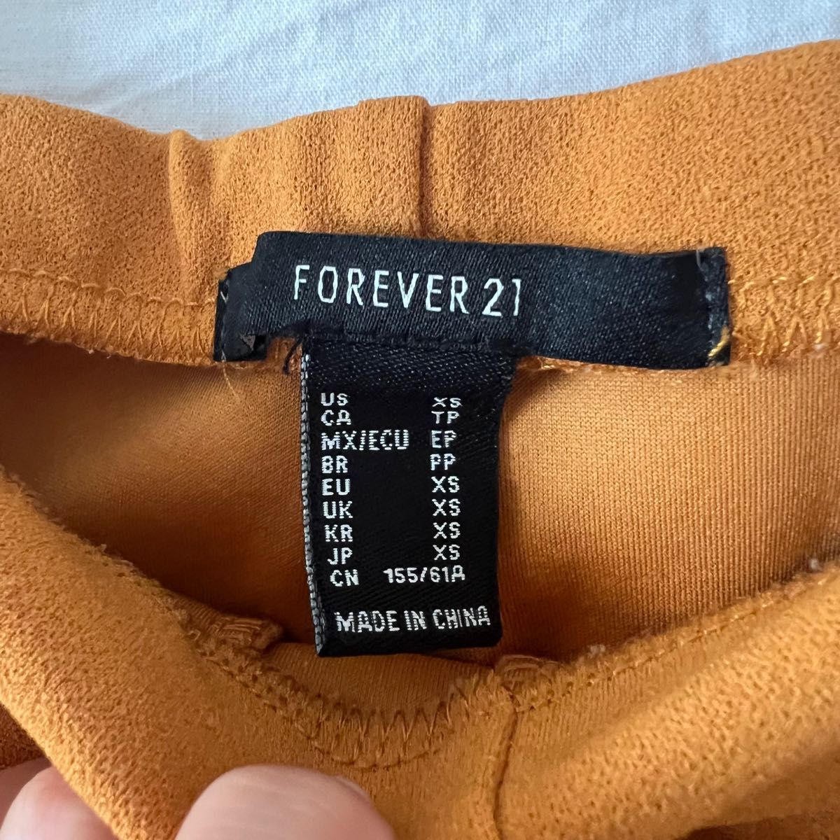 Forever21 ショートパンツ ウエストリボン