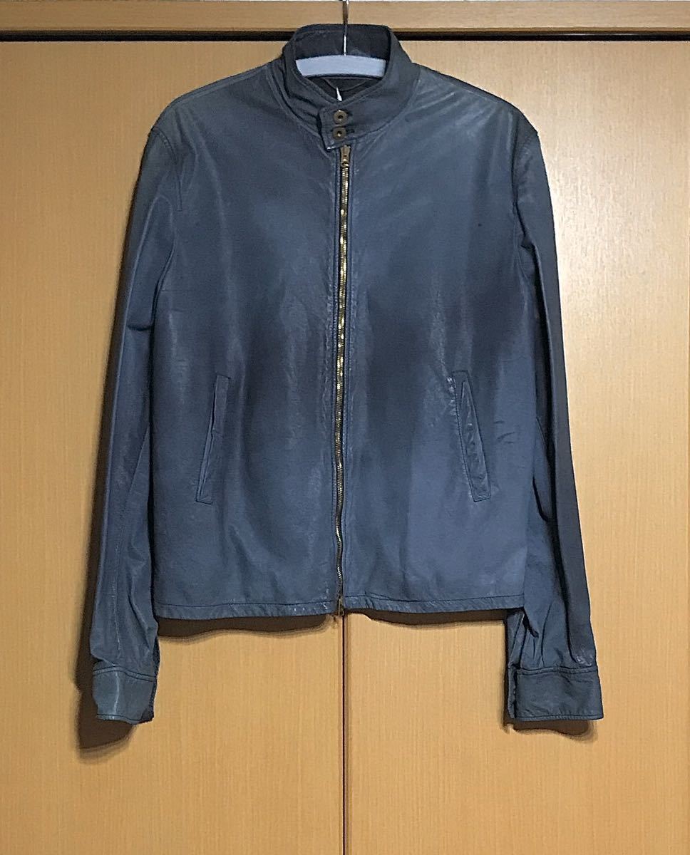 東京ミッドタウン限定イタリア製希少カンガルー革モーターサイクルレーシングスポーツライダースJKTワイツーY'2レザーフィグベルアディクト_画像1