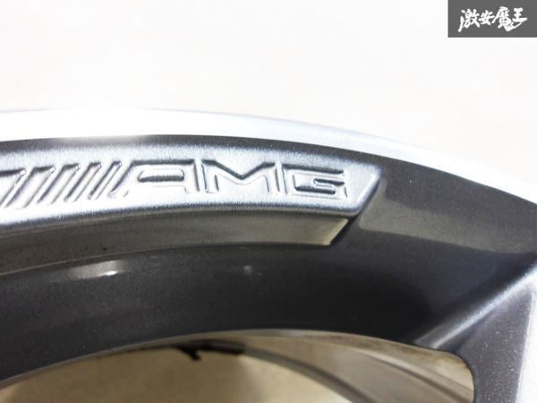 ●きれい！！ メルセデス純正 W176 A45AMG Aクラス 18インチ 8J +48 PCD 112 5穴 ホイール 1本 A1764010000 Bクラス CLAクラス_画像2