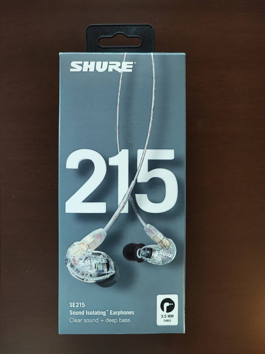 安いそれに目立つ SE215SPE-A SHURE Special 高遮音性イヤホン シュア