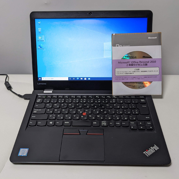 lenovo ThinkPad 13 20GK-S0M300 ノートパソコン Core i3 6100U メモリ 4GB SSD 120GB 13.3 Microsoft Office Personal 2010付 ジャンク
