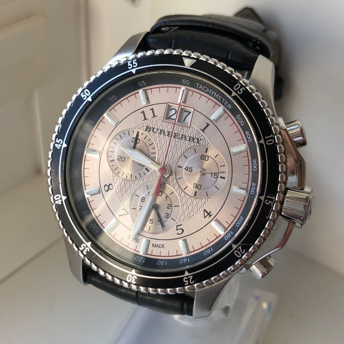 BURBERRY クロノグラフ メンズ腕時計 バーバリー bu7600|PayPayフリマ