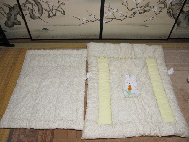  постельные принадлежности сделано в Японии Kyoto запад река rose baby футон в комплекте 9 позиций комплект новый товар 2 пункт содержит + одеяло с хлопком махровое покрывало одеяло 2 листов 